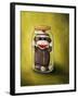 Preserving Childhood Baby Sock Monkey-Leah Saulnier-Framed Giclee Print