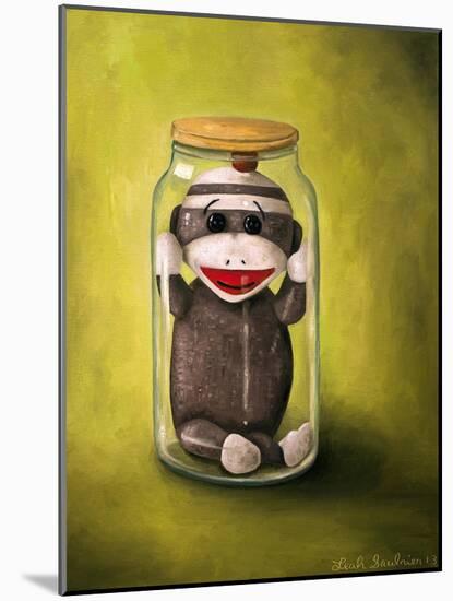 Preserving Childhood Baby Sock Monkey-Leah Saulnier-Mounted Giclee Print