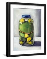 Preserving Childhood Frog-Leah Saulnier-Framed Giclee Print