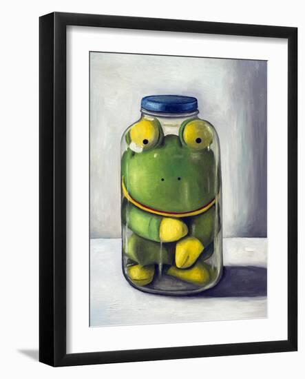 Preserving Childhood Frog-Leah Saulnier-Framed Giclee Print