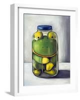 Preserving Childhood Frog-Leah Saulnier-Framed Giclee Print