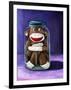 Preserving Childhood Sock Monkey-Leah Saulnier-Framed Giclee Print