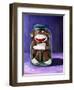 Preserving Childhood Sock Monkey-Leah Saulnier-Framed Premium Giclee Print