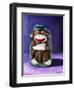 Preserving Childhood Sock Monkey-Leah Saulnier-Framed Premium Giclee Print