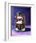 Preserving Childhood Sock Monkey-Leah Saulnier-Framed Premium Giclee Print