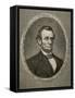 President Abraham Lincoln (1809-1865)-null-Framed Stretched Canvas