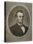 President Abraham Lincoln (1809-1865)-null-Stretched Canvas