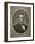 President Abraham Lincoln (1809-1865)-null-Framed Giclee Print