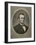 President Abraham Lincoln (1809-1865)-null-Framed Giclee Print