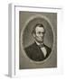 President Abraham Lincoln (1809-1865)-null-Framed Giclee Print