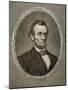 President Abraham Lincoln (1809-1865)-null-Mounted Giclee Print