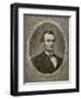 President Abraham Lincoln (1809-1865)-null-Framed Giclee Print