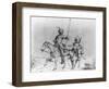 President Abraham Lincoln and General Benjamin F. Butler as Don Quiote and Pancho-Adalbert John Volck-Framed Giclee Print