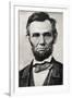 President Abraham Lincoln Portrait Archival-null-Framed Photo