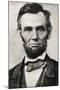 President Abraham Lincoln Portrait Archival-null-Mounted Photo