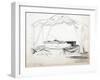 President Abraham Lincoln's Coffin Lying in State at the White House-null-Framed Giclee Print