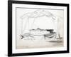 President Abraham Lincoln's Coffin Lying in State at the White House-null-Framed Giclee Print