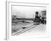 President Abraham Lincoln's Funeral Train-null-Framed Photographic Print