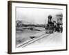 President Abraham Lincoln's Funeral Train-null-Framed Photographic Print