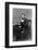 President Abraham Lincoln Sitting in Chair-null-Framed Photographic Print