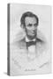 President Abraham Lincoln-Frank Leslie-Stretched Canvas