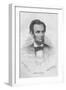 President Abraham Lincoln-Frank Leslie-Framed Art Print