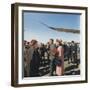 President and Jacqueline Kennedy Arrive at Dallas's Love Field, Nov. 22, 1963-null-Framed Photo