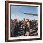 President and Jacqueline Kennedy Arrive at Dallas's Love Field, Nov. 22, 1963-null-Framed Photo