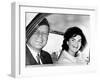 President and Jacqueline Kennedy in Palm Beach, Florida-null-Framed Photo