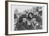 President and Mrs. Coolidge at Laying of Cornerstone of George Washington Masonic National Memorial-null-Framed Art Print