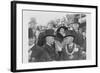 President and Mrs. Coolidge at Laying of Cornerstone of George Washington Masonic National Memorial-null-Framed Art Print