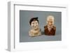 President and Mrs. Eisenhower Salt and Pepper Shakers-David J. Frent-Framed Photographic Print