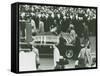 President and Mrs. Nixon, 20th January, 1973-null-Framed Stretched Canvas