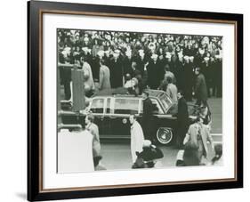 President and Mrs. Nixon, 20th January, 1973-null-Framed Photographic Print