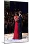 President Barack and Michelle Obama Dance at the Commander in Chief Inaugural Ball-null-Mounted Premium Photographic Print