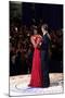 President Barack and Michelle Obama Dance at the Commander in Chief Inaugural Ball-null-Mounted Photo