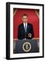 President Barack Obama Addresses the Nation on the Draw Down of American Troops from Afghanistan-null-Framed Photo