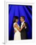 President Barack Obama and First Lady Dance Together at Neighborhood Inaugural Ball in Washington-null-Framed Photographic Print