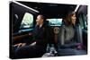 President Barack Obama and First Lady Michelle Obama Ride in the Inaugural Parade-null-Stretched Canvas