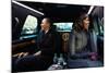 President Barack Obama and First Lady Michelle Obama Ride in the Inaugural Parade-null-Mounted Photo