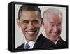 President Barack Obama and Vice President Joe Biden in the East Room of the White House-null-Framed Stretched Canvas