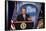 President Barack Obama at a News Conference, Brady Press Briefing Room-Dennis Brack-Framed Stretched Canvas