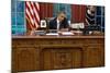 President Barack Obama at His Oval Office Desk, Sept. 7, 2011-null-Mounted Photo