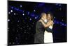 President Barack Obama (Dancing with Michelle Obama) Art Poster Print-null-Mounted Poster