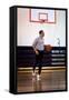 President Barack Obama Dribbles the Basketball at Fort Mcnair in Washington D.C. on May 9, 2009-null-Framed Stretched Canvas