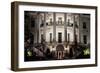 President Barack Obama Enters the South Portico of the White House at Night on March 30, 2012-null-Framed Premium Photographic Print