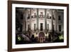President Barack Obama Enters the South Portico of the White House at Night on March 30, 2012-null-Framed Photo