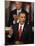 President Barack Obama Gestures While Delivering Speech on Healthcare to Joint Session of Congress-null-Mounted Photographic Print