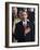 President Barack Obama Sings the National Anthem at the Swearing-In Ceremonies, January 20, 2009-null-Framed Photographic Print