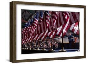 President Barack Obama Speaks on Immigration Reform in Las Vegas, Nev, Jan. 29, 2013-null-Framed Premium Photographic Print